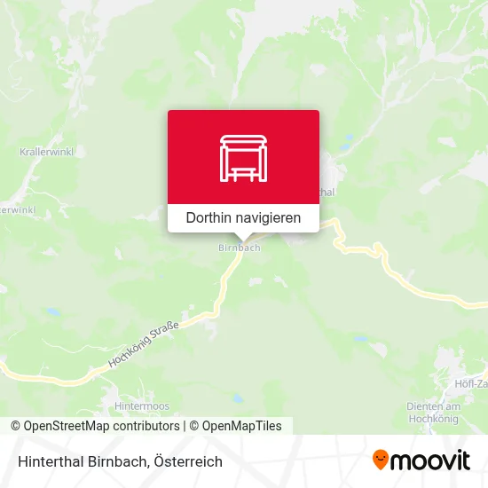 Hinterthal Birnbach Karte