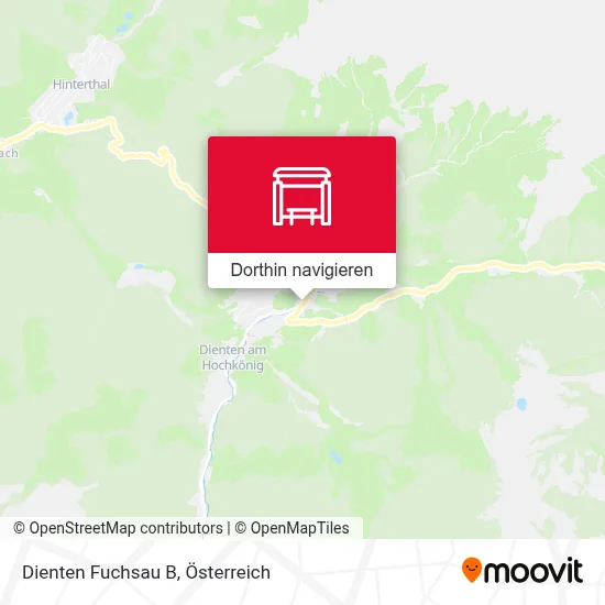 Dienten Fuchsau B Karte