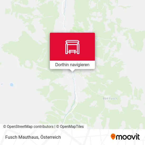 Fusch Mauthaus Karte