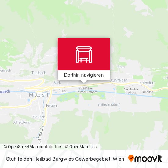Stuhlfelden Heilbad Burgwies Gewerbegebiet Karte