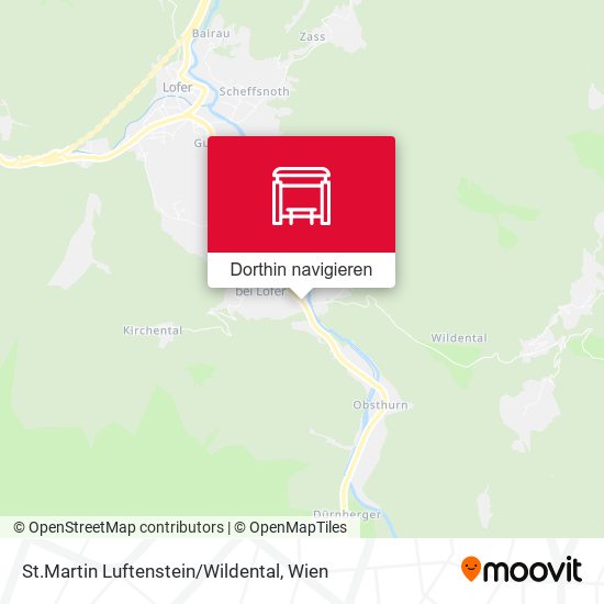 St.Martin Luftenstein / Wildental Karte