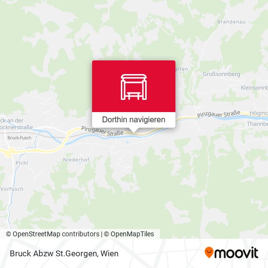 Bruck Abzw St.Georgen Karte