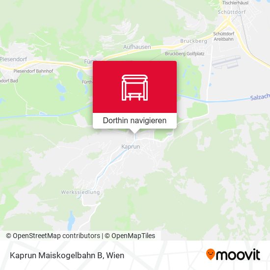 Kaprun Maiskogelbahn B Karte