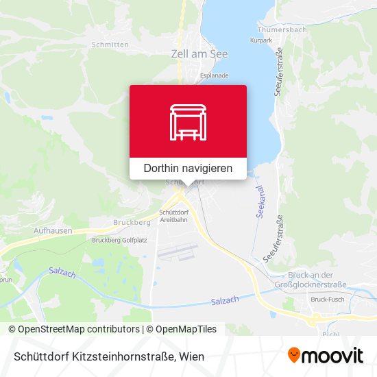 Schüttdorf Kitzsteinhornstraße Karte