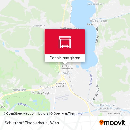 Schüttdorf Tischlerhäusl Karte