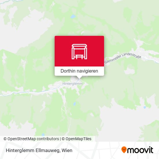 Hinterglemm Ellmauweg Karte