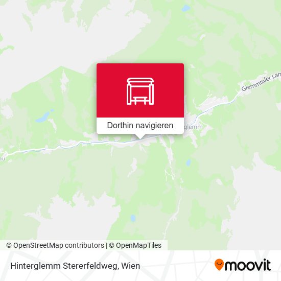 Hinterglemm Stererfeldweg Karte