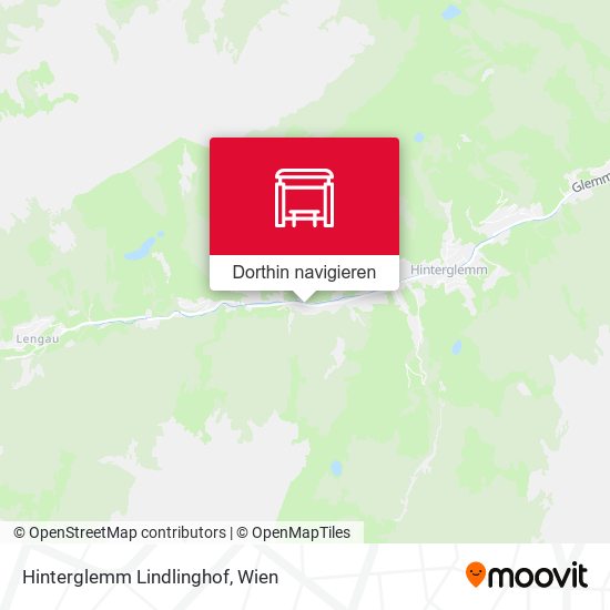 Hinterglemm Lindlinghof Karte