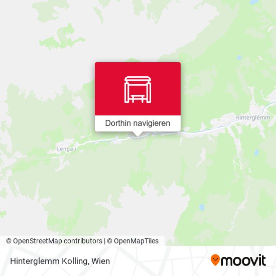 Hinterglemm Kolling Karte