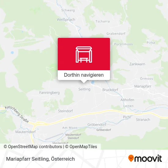 Mariapfarr Seitling Karte