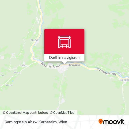 Ramingstein Abzw Karneralm Karte