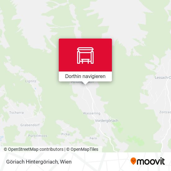 Göriach Hintergöriach Karte