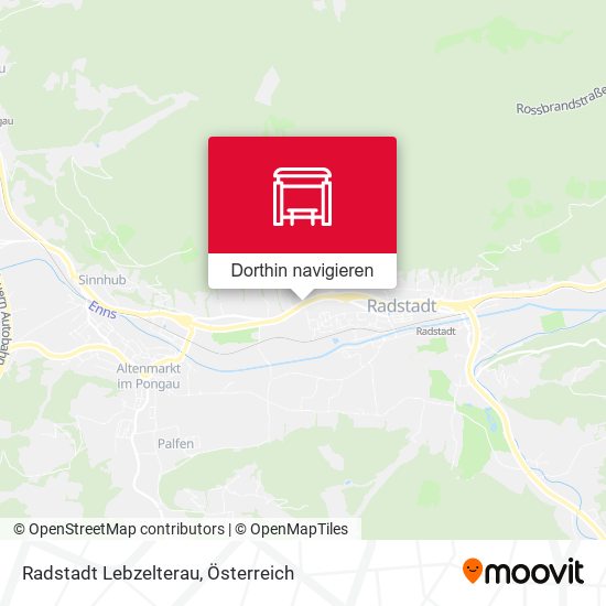 Radstadt Lebzelterau Karte