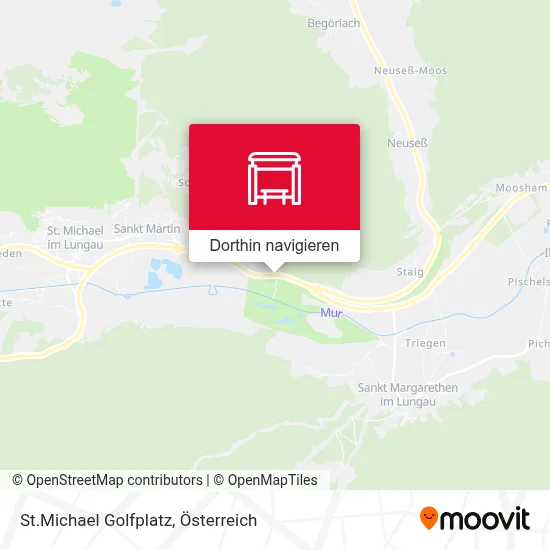 St.Michael Golfplatz Karte