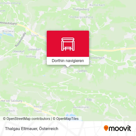 Thalgau Ellmauer Karte