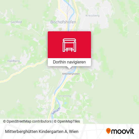 Mitterberghütten Kindergarten A Karte