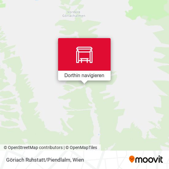Göriach Ruhstatt/Piendlalm Karte