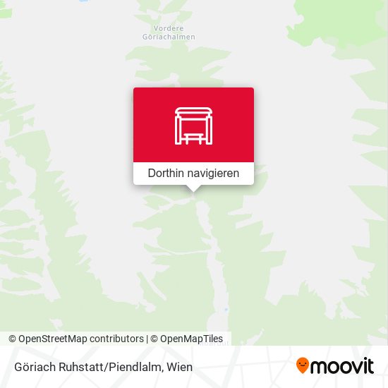 Göriach Ruhstatt/Piendlalm Karte