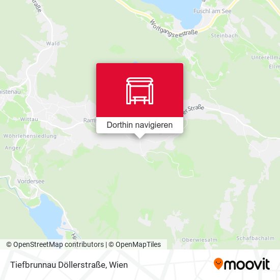 Tiefbrunnau Döllerstraße Karte