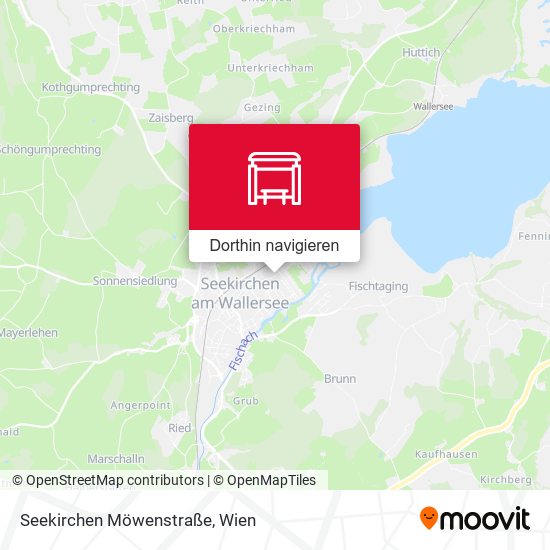 Seekirchen Möwenstraße Karte