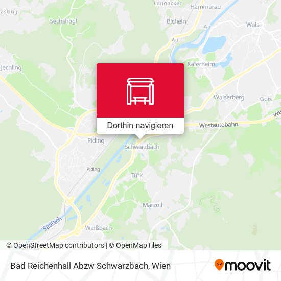 Bad Reichenhall Abzw Schwarzbach Karte