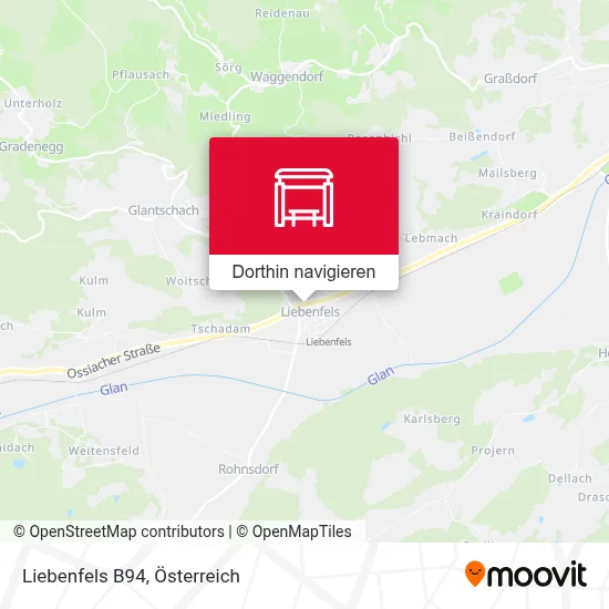 Liebenfels B94 Karte