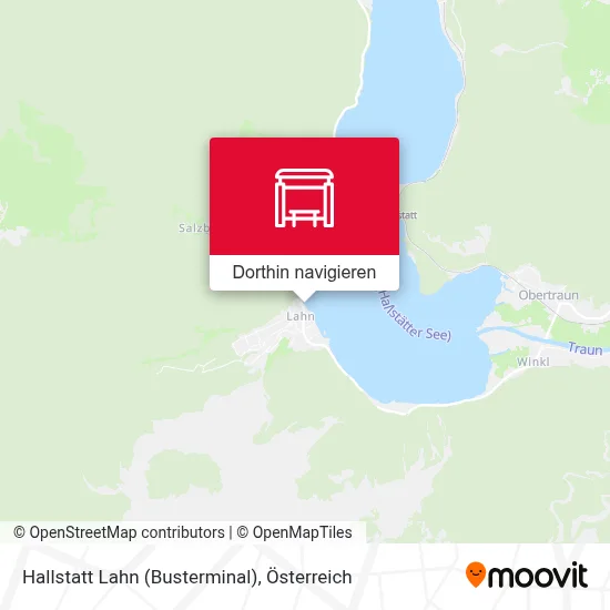 Hallstatt Lahn (Busterminal) Karte