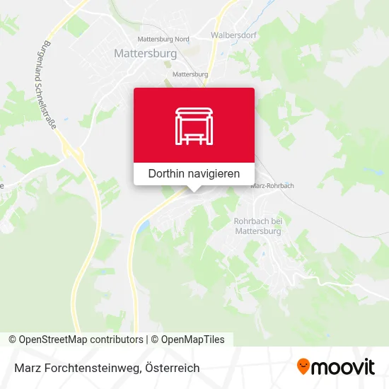 Marz Forchtensteinweg Karte