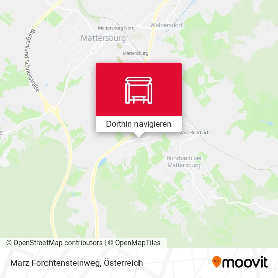 Marz Forchtensteinweg Karte