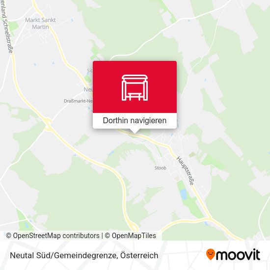 Neutal Süd/Gemeindegrenze Karte