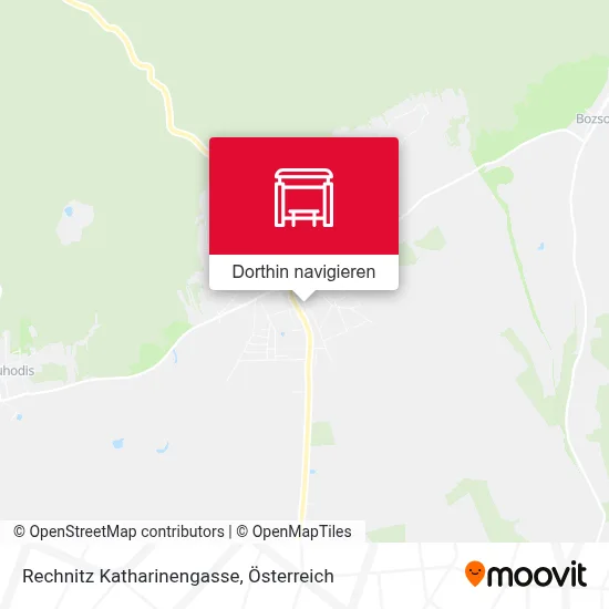 Rechnitz Katharinengasse Karte