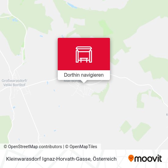 Kleinwarasdorf Ignaz-Horvath-Gasse Karte