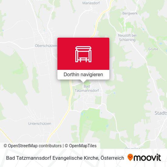 Bad Tatzmannsdorf Evangelische Kirche Karte