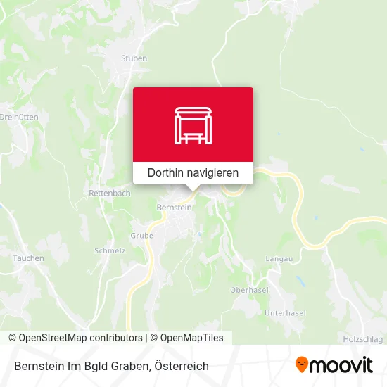 Bernstein Im Bgld Graben Karte