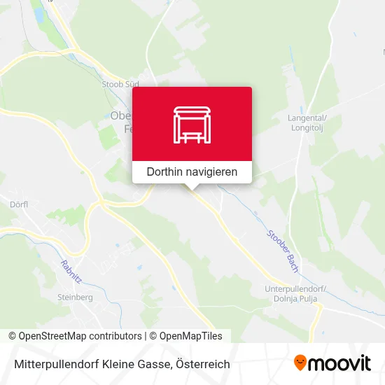 Mitterpullendorf Kleine Gasse Karte