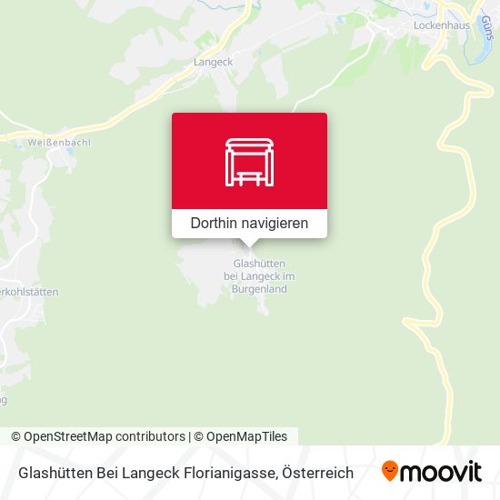 Glashütten Bei Langeck Florianigasse Karte