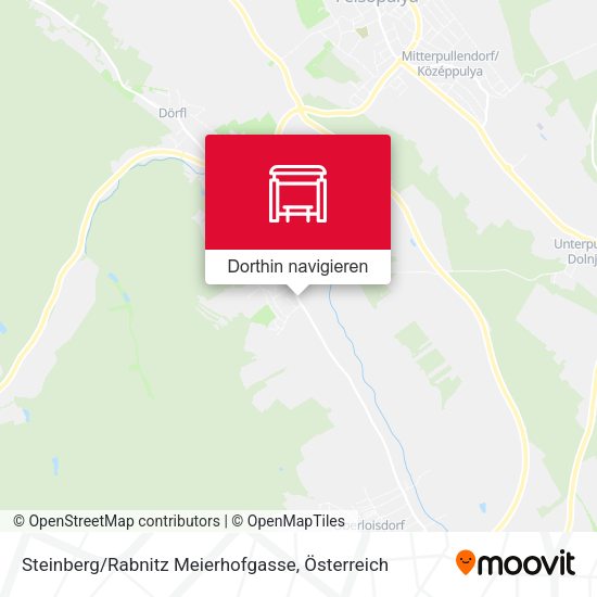 Steinberg / Rabnitz Meierhofgasse Karte