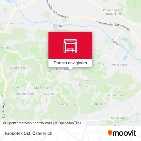 Krobotek Ost Karte