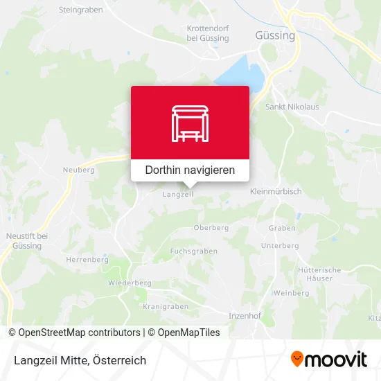 Langzeil Mitte Karte