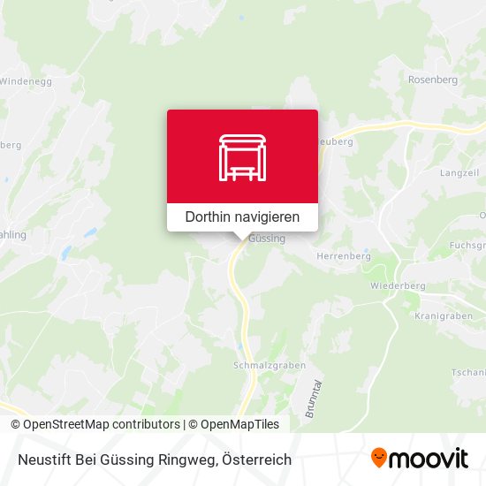 Neustift Bei Güssing Ringweg Karte