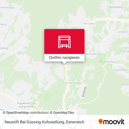 Neustift Bei Güssing Kohsiedlung Karte