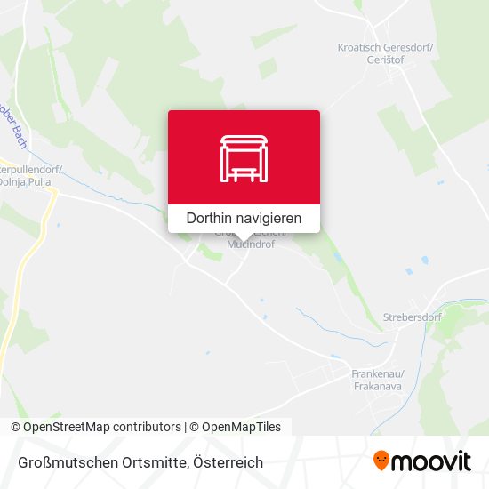 Großmutschen Ortsmitte Karte