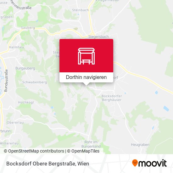 Bocksdorf Obere Bergstraße Karte