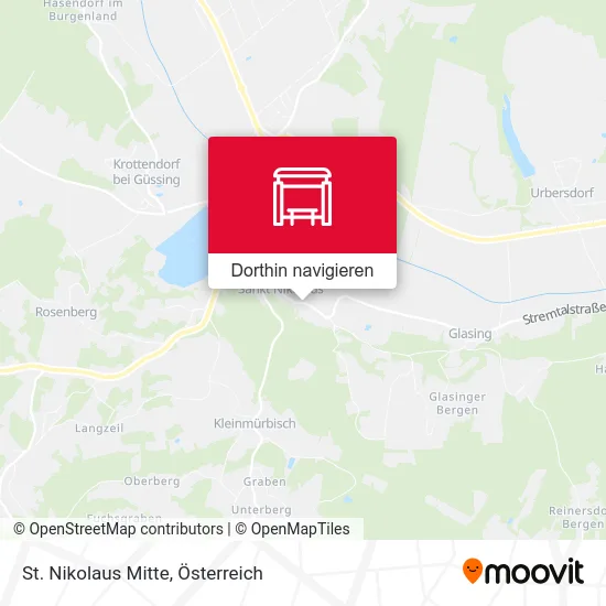 St. Nikolaus Mitte Karte