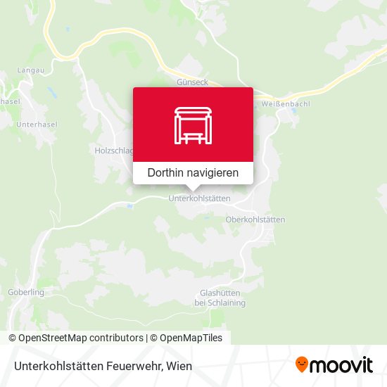 Unterkohlstätten Feuerwehr Karte