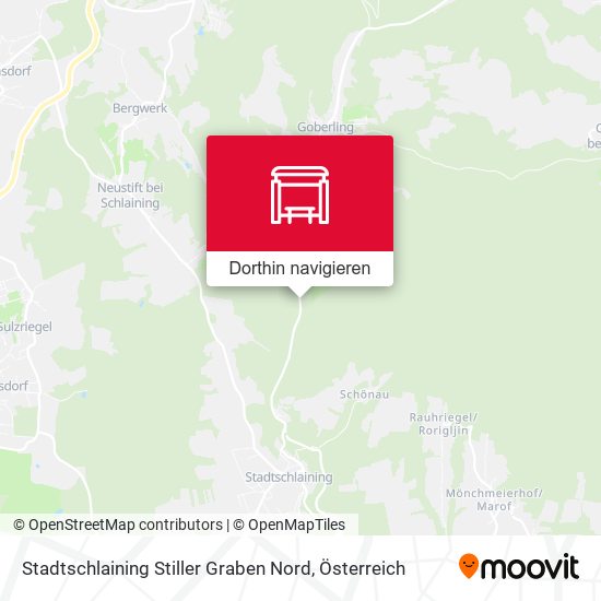 Stadtschlaining Stiller Graben Nord Karte