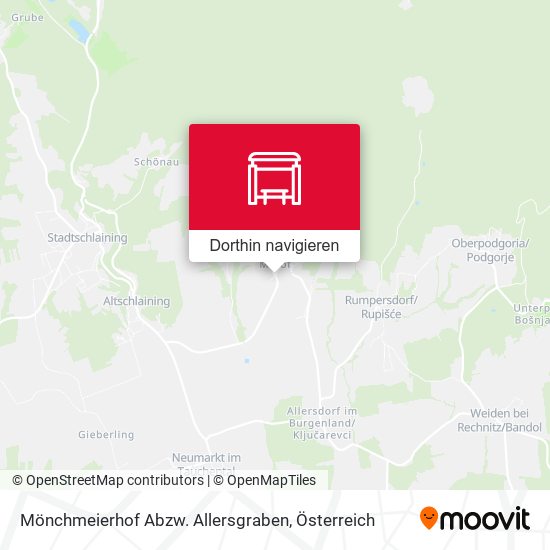 Mönchmeierhof Abzw. Allersgraben Karte