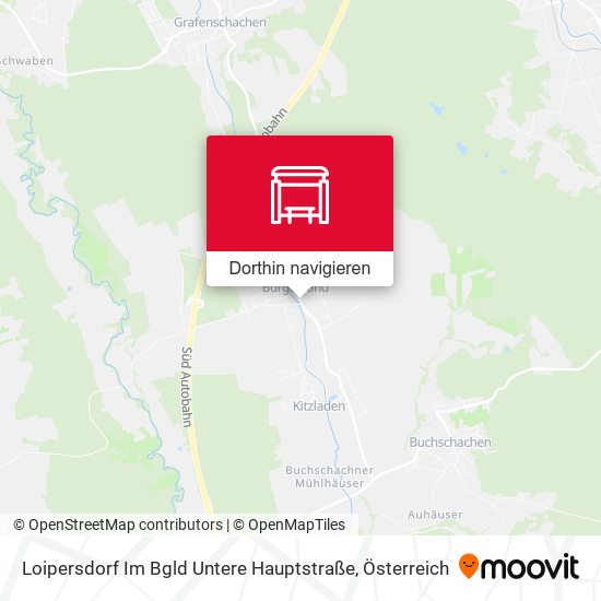 Loipersdorf Im Bgld Untere Hauptstraße Karte