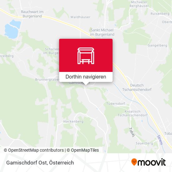 Gamischdorf Ost Karte