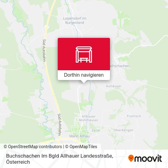 Buchschachen Im Bgld Allhauer Landesstraße Karte